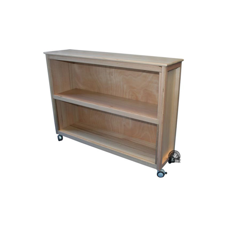 S401D Hardwood Deep Shelving Unit with Ply Back M.A.N Made Creations